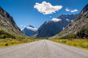 New zealand car road